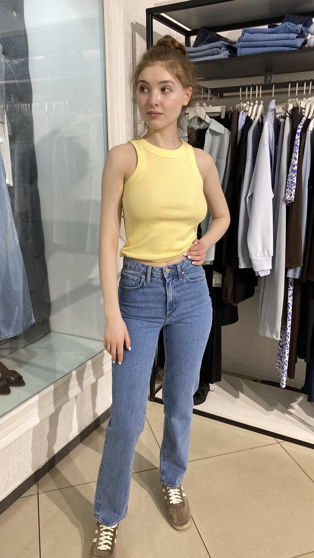 Джинси класичні Reformation Синій, 25