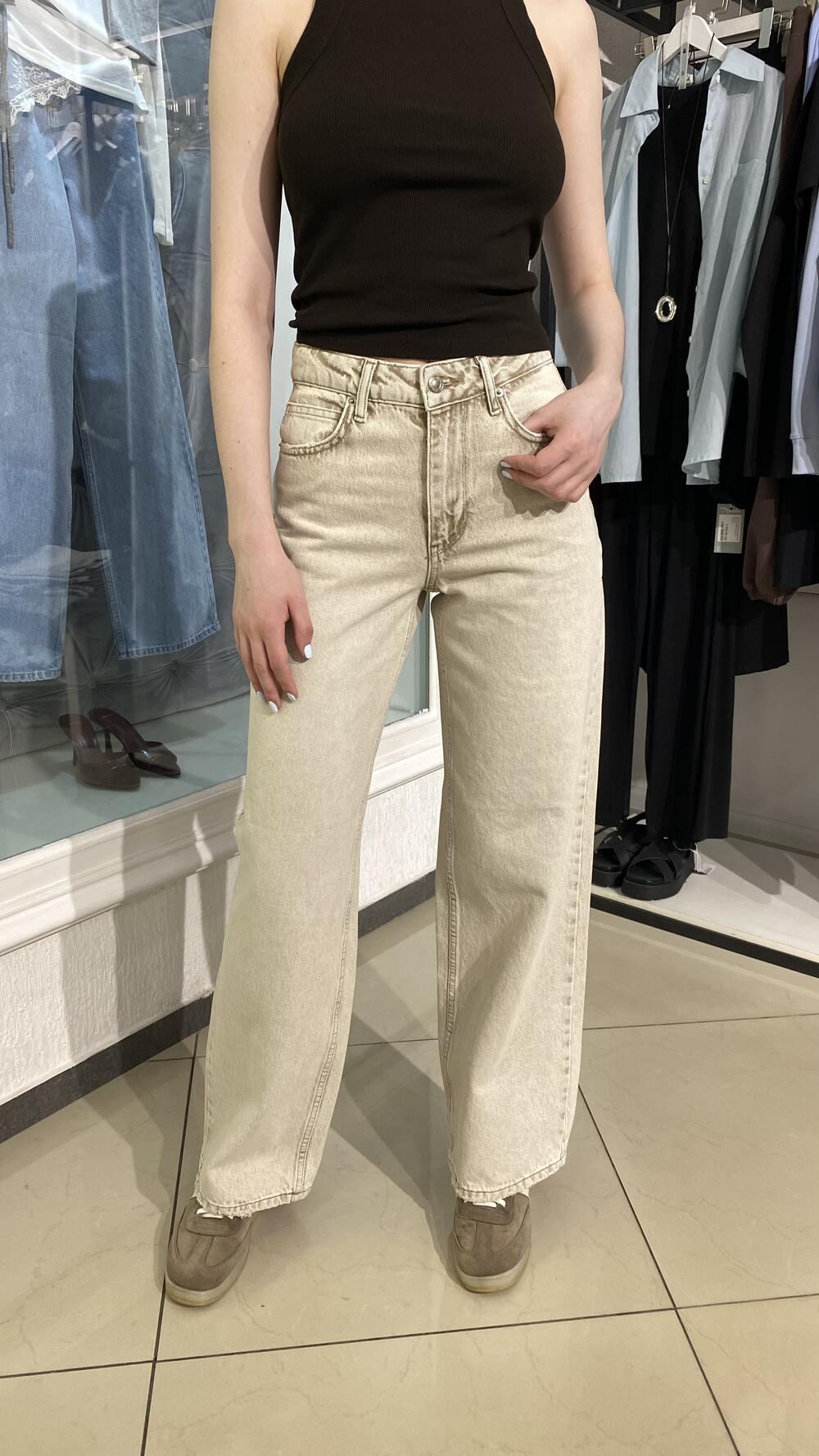 Джинси Woman Dwnim mod.1762 Пісочний, 40