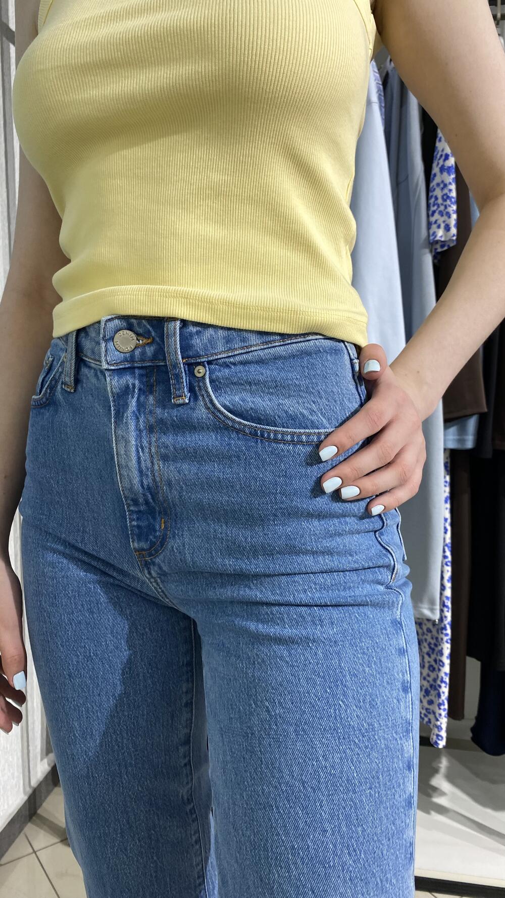 Джинси класичні Reformation Синій, 29