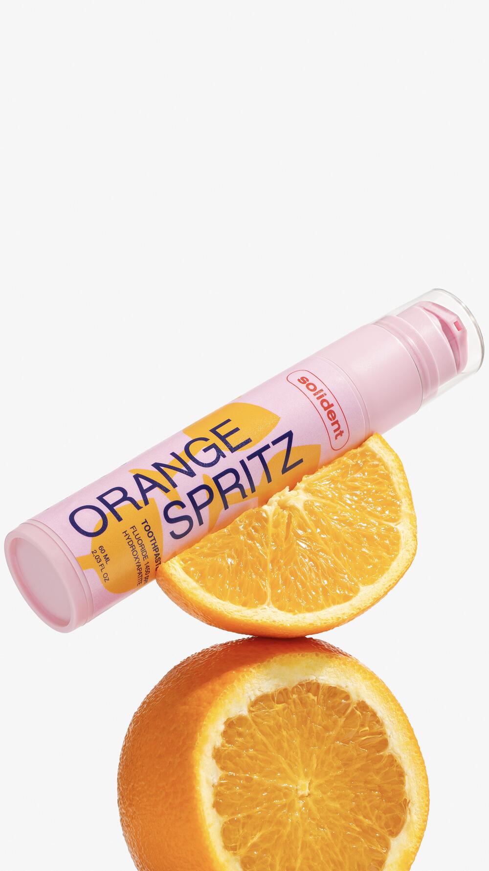 Зубна паста Orange Spritz Solident 60 ml Orange Spritz, -