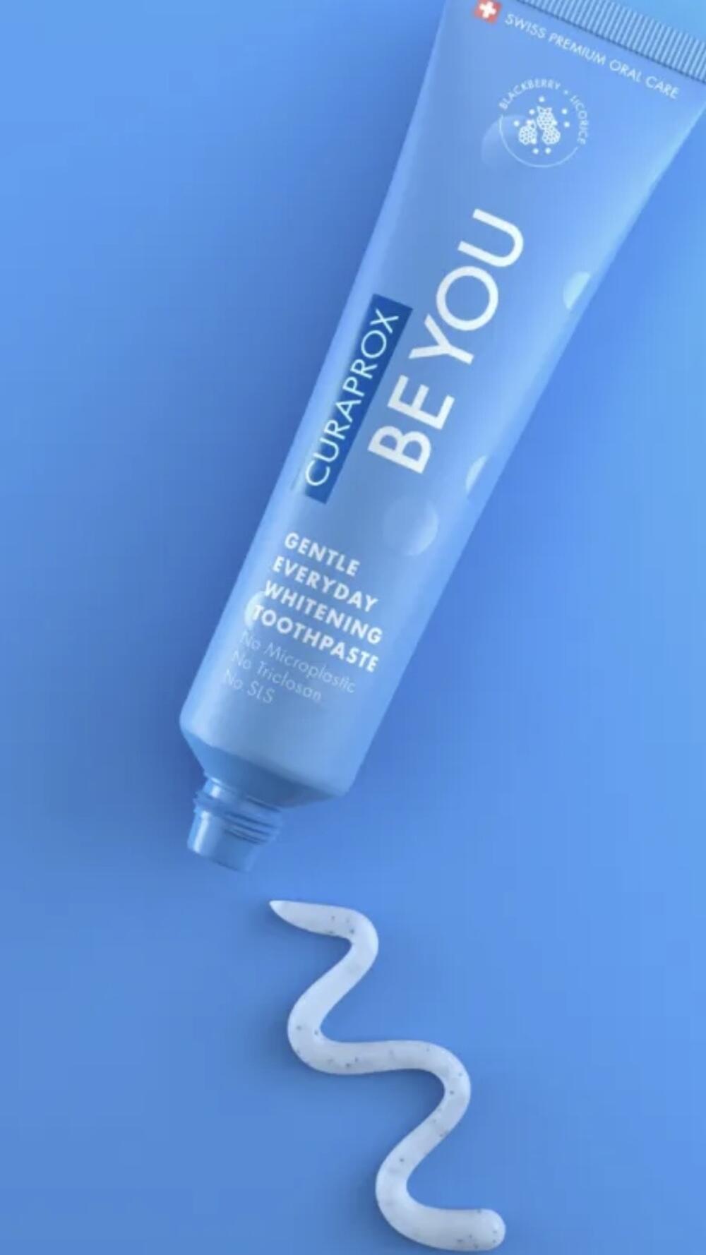 Зубна паста відбілювальна  Be you 60 ml Блакитний