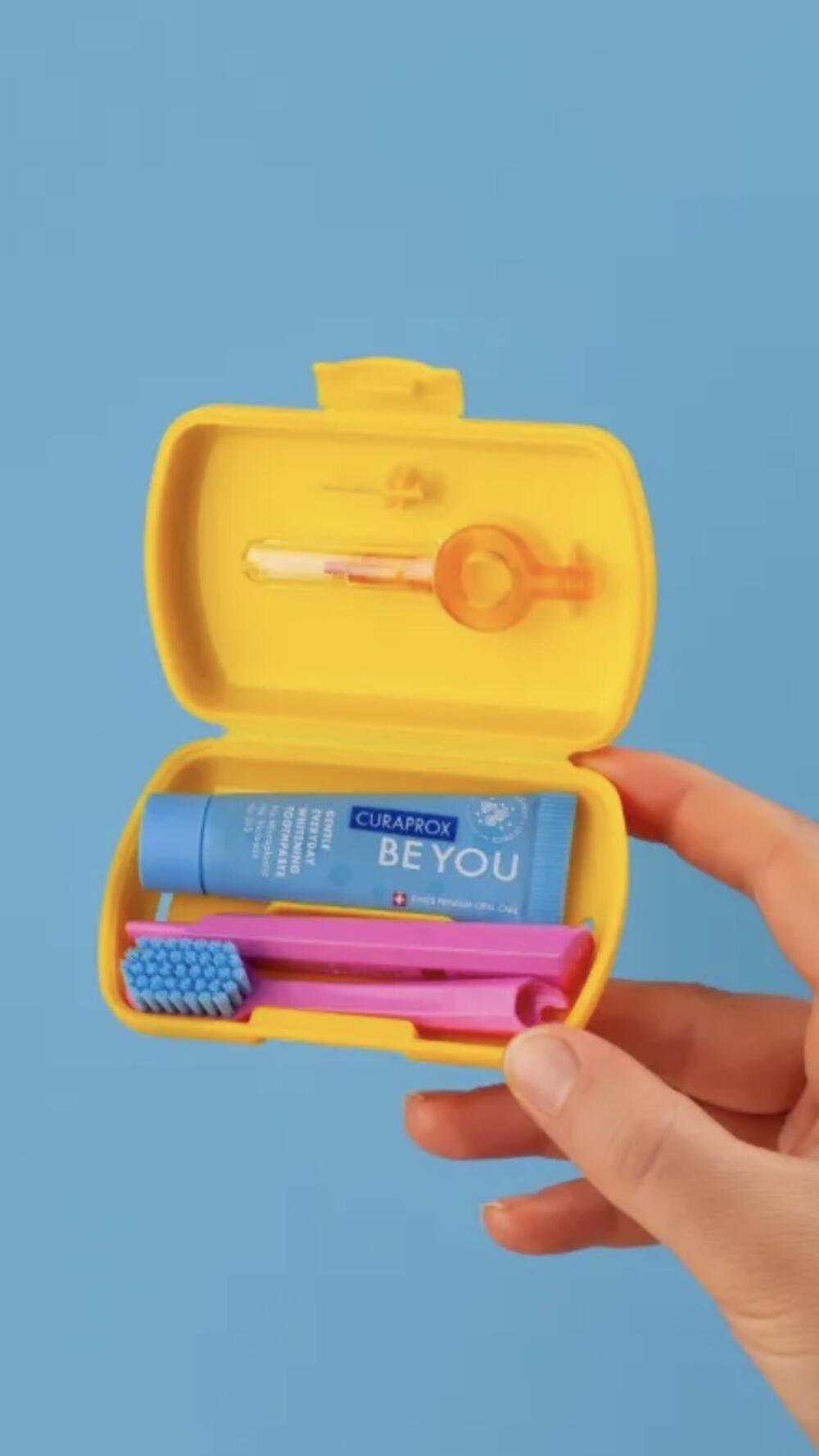 Набір дорожній Be you ( зубна щітка, паста, йоршики) 